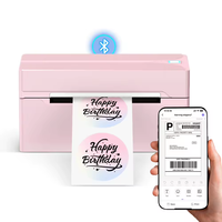 Imprimante d'étiquettes d'expédition thermique portable 4x6 pouces, imprimante d'étiquettes d'expédition sans fil, imprimante de codes-barres pour la maison et le bureau
