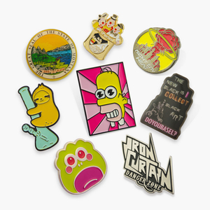 Produttore personalizzato Duro Smalto Personalizzato spilla di Sicurezza Pin Pin 3D Risvolto Morbido Smalto Pin - Product Image 5