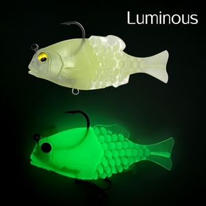 เหยื่อตกปลาแบบนิ่ม น้ำหนัก 10 กรัม 15 กรัม 19 กรัม 22 กรัม รุ่น Creature Baits Soft Jig Shad Bait VIB เหยื่อปลอมพร้อมหัวจิ๊กแบบหลายส่วน สำหรับปลาเพิร์ช - Product Image 2