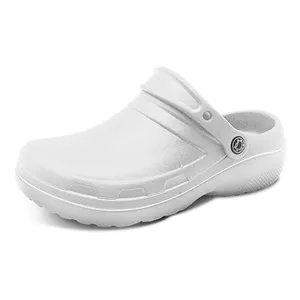 Greatshoes Adults Clogs Shoes Nurse Medical,Hospital Clog Women Shoe,Solid White Clog Shoes