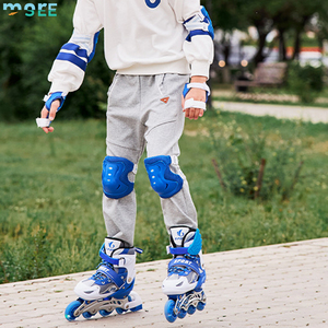 Seemore hợp kim nhôm khung ngoài trời có thể điều chỉnh kích thước ánh sáng lên nhấp nháy bánh xe <span class=keywords><strong>Inline</strong></span> Giày trượt con lăn cho trẻ em - Product Image 5