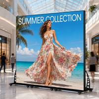 Pantalla LED de Alta Luminosidad para Carteles P1.25 640x1920mm 800-1200cd IP65 Señalización Digital para Ascensores en Centros Comerciales