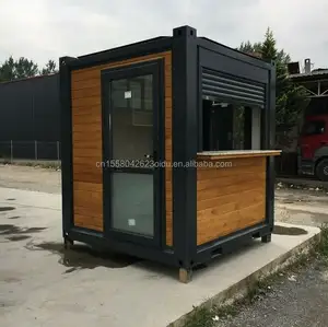 Houses For Sale10ft Container Sentry Box Fast Food Truck Mobile Coffee Truck Bar Convenience Store Shipping Container Bar