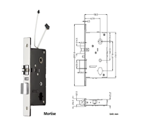 Cerradura Inteligente para Puerta de Hotel con RFID sin Llave, con Sistema de Software de Gestión Gratuito de por Vida, Lector de Tarjetas Inteligentes para Entrada de Hotel o Apartamento