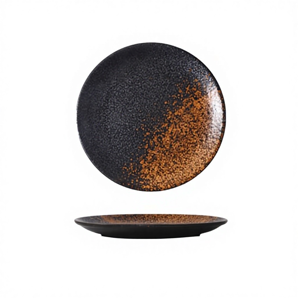 Tazón poco profundo estilo japonés de 7 pulgadas - Moyun