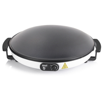 Crêpière et Machine à Pancakes Électrique RAF 2000W 45cm de Diamètre, Portable, Antiadhésive, pour Crêpes et Pizzas, Automatique