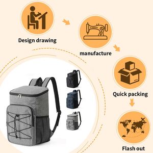 OEM Can Customize Large-capacity Oxford Fabric Double-shoulder Insulated Bags and Waterproof Travel <b>Backpacks</b> - Product Image 5