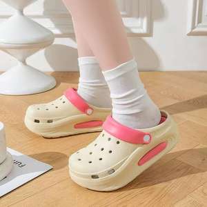 2025 <span class=keywords><strong>meilleur</strong></span> <span class=keywords><strong>prix</strong></span> sabot chaussures élégant jardin chaussures vibrantes plage chaussures à la mode trou sandales pour voyage confort quotidien - Product Image 6