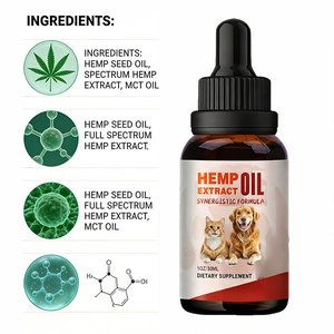 Aceite de Cáñamo <span class=keywords><strong>para</strong></span> Mascotas con Suplemento de Omega <span class=keywords><strong>para</strong></span> Aliviar el Estrés y la Ansiedad en OEM/ODM <span class=keywords><strong>para</strong></span> <span class=keywords><strong>Perros</strong></span> y Gatos - Product Image 6