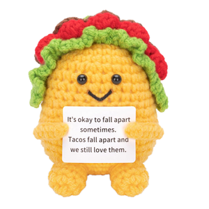 ตุ๊กตาสัตว์การ์ตูนน่ารัก พลังบวก ตลกขบขัน  แบบนูนลาย  ขนาดเล็ก  ทำมือ  ถักนิตติ้ง  เป็นมิตรกับสิ่งแวดล้อม  ของขวัญคริสต์มาสสำหรับเด็ก - Product Image 1