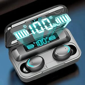 F9-5c จอแสดงผลดิจิตอลหูฟังบลูทูธไร้สายกันน้ำ - Product Image 1