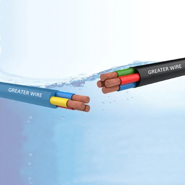 4 Sq mm 6mm 10mm 16mm 95mm PVC/Rubber Insulated Sheathed Moisture Resistant Submersible Cable for Water Flat Heating Industrial