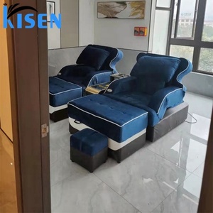 Sillón de Pedicura Eléctrico Multifuncional Moderno y Popular de Kisen, Sillón de Masaje Reclinable para Salón de Belleza - Product Image 2