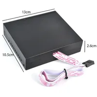 Boîtier PC avec lecteur de carte intégré, hub USB avec prise en charge des cartes CF/MS/DUO/SD/MMC/XD/M2/TFlash et adaptateur d'écriture de carte mémoire pour ordinateur de bureau
