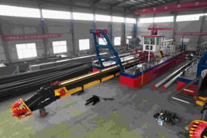 10인치 커터 흡입 준설선 재고 판매 중, 깊이 10미터까지 맞춤 제작 가능 - Product Image 6