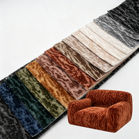 Tissu imprimé gaufré Wejoy 100% polyester 480g, tissu peluche, tissu chenille pour canapé