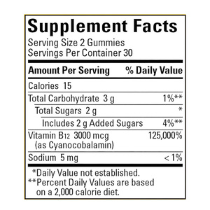 Suplemento dietético Health Glow B12 Gummies para fabricantes, aumenta los niveles de energía con fórmula de alta potencia adecuada para uso diario - Product Image 2