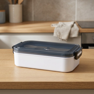 Ensemble d'ustensiles Snappy avec boîte à lunch portable pour l'école ou le travail - Product Image 2