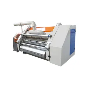 Corrugated Board Line And Single Facer Fingerless Single Facer Corrugated Single Facer Machine