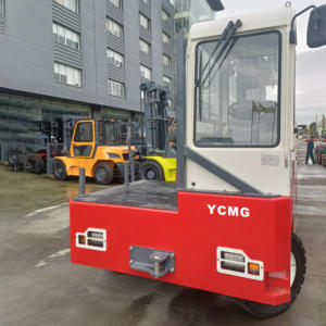 Chariot élévateur latéral diesel YCMG 3-12 tonnes CE, chariot élévateur latéral robuste pour la manutention de matériaux longs en acier et en bois - Product Image 6