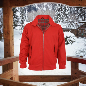 Custom Men's Bomber Jacket Canvas Front <b>Vintage</b> Style Breathable Cotton Polyester Shell Woven Embroidered Stand Loose Autumn - Product Image 2