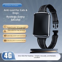 Collar Localizador GPS Beidou Inteligente para Mascotas, Antipérdida para Perros, Resistente al Agua IP68, Rastreo en Tiempo Real, Compatible con Android/iOS, Plástico ABS, 1 Año