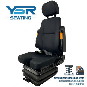 Asiento Ergonómico con Suspensión Neumática para Maquinaria de Construcción, Asiento para Conductor de Grúa Torre - Product Image 1