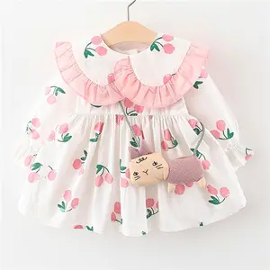 Robes formelles de bébé de petite fille de 2 ans pour les filles robes d'enfants en vente de gros dans le magasin de vêtements en ligne avec photos d'habillage