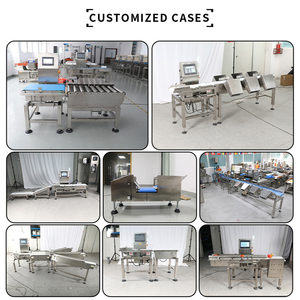 เครื่องคัดแยกน้ำหนัก 2 ระดับ พร้อมระบบตรวจสอบน้ำหนัก สายพานลำเลียงอาหาร หน้าจอสัมผัส ระบบคัดแยกสินค้าที่ไม่ตรงมาตรฐาน ปรับแต่งความสูงของสายพานได้ - Product Image 4