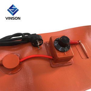 Chauffages de fûts en silicone flexibles adaptés aux fûts métalliques ou en plastique de <span class=keywords><strong>200</strong></span> litres avec bouton réglable/thermostat numérique - Product Image 5