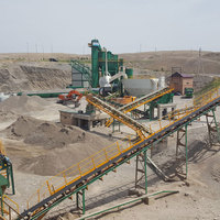 Prix de l'usine de concasseur stationnaire en pierre de marbre granit 200TPH