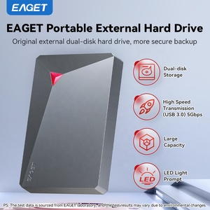 EAGET G22Pro-2 640GB 2TB Tragbare Externe Festplatte Dual-Disk-Core 5Gbps externe Festplatte Externe HDD Festplattenlaufwerk - Product Image 2