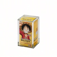 Étui en acrylique écologique anti-jaunissement et anti-lumière bleue XC pour One Piece OP-07, boîte en acrylique japonaise One Piece