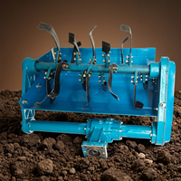 Nuevo Modelo 222, Rotocultivador de 70 cm para Tractor de 10-12 HP |   Cultivador de Cadena con Caja de Engranajes de Montaje Directo y Cuchillas IT