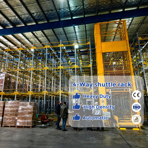 4-Way Multi-Depth Shuttle System, Warehouse Automation ASRS Robot Maximizing Storage Density for Industrial Warehouses Radio Shu - Product Image 5