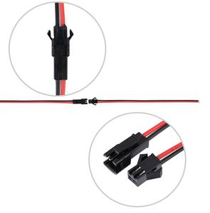 22 AWG JST SM adattatore connettore maschio e femmina a <span class=keywords><strong>2</strong></span> Pin con cavo elettrico Jst per luce a LED - Product Image 6
