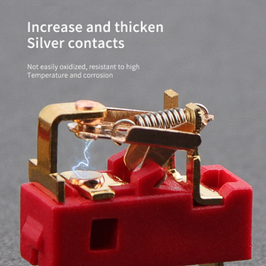 WD22mm 5A สีดำสวิทช์ปุ่มกด, ปุ่มกดเริ่มต้นด้วยคลิกเดียวสวิตช์ปุ่มกด1NO1NC ล็อคตัวเอง - Product Image 5