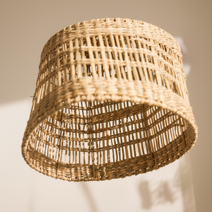 New Updated Vietnam Seagrass Lampshade Wholesale Pendant round Home Decor Lighting from Vietnam Wicker Straw Home Decoration - Product Image 1