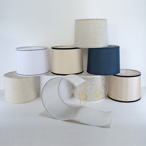 Tốt Nhất Bán Chất Lượng Cao Treo Phòng Khách Phòng Ngủ Bảng Đèn Sàn Đèn Chụp Đèn Linen Vải E27 Chụp Đèn - Product Image 4