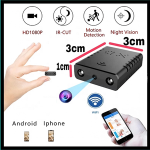 Góc rộng HD 1080P nhà thông minh an ninh thu nhỏ CCTV <span class=keywords><strong>Camera</strong></span> Mini nhỏ xách tay máy quay phim wifi không dây Video màn hình OEM - Product Image 2