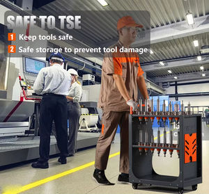 공장 공급 작업장 CNC 도구 홀더 BT30 BT40 BT50 HSK63 HSK100 다기능 CNC 도구 랙 전송 카트 - Product Image 6