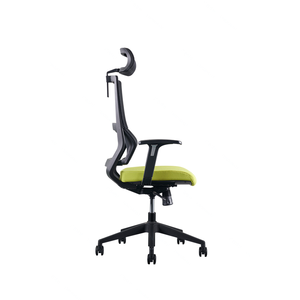 Sedia <span class=keywords><strong>da</strong></span> Ufficio Ergonomica con Schienale Reclinabile in Rete, Braccioli Regolabili e Base in Nylon per Operatori e Dattatori - Product Image 5