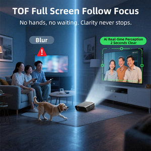 OEM/ODM 2024 New Product Fast Shipping 1080P 1850 ANSI Beamer Daylight LCD <b>Projector</b> 4k BT Home Smart Tv Proyector NFC - Product Image 4