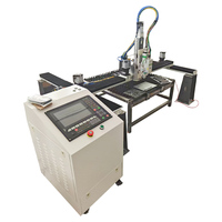 Machine de découpe laser et plasma à fibre de portique portable/prix des machines de découpe laser en métal cnc