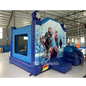 Château <span class=keywords><strong>gonflable</strong></span> combiné robuste Frozen Bounce House pour fêtes d'enfants et divertissement commercial - Product Image 2