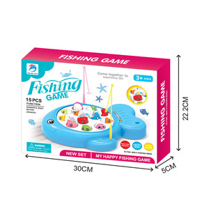 Gioco di <span class=keywords><strong>Pesca</strong></span> Divertente con 2 Canne <span class=keywords><strong>da</strong></span> <span class=keywords><strong>Pesca</strong></span> in Plastica a Batteria - Product Image 4