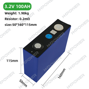 リチウムイオンソーラーバッテリー3.2V 100-105Ah LiFePO4ソーラーストレージ用 - Product Image 5