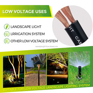 Alçak Gerilim Peyzaj Aydınlatma Kablosu 250ft Makara 12/2 AWG Elektrik Telleri - Product Image 3