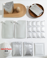 Sachet Doypack Autoportant de 200ml et 300ml pour Détergent Liquide, Savon Liquide, Shampoing, Après-shampoing – Qualité Alimentaire avec Étiquetage