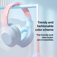 Headphone Nirkabel Fashion Ear, Headphone Ringan Peredam Kebisingan untuk Musik dan Komunikasi Online